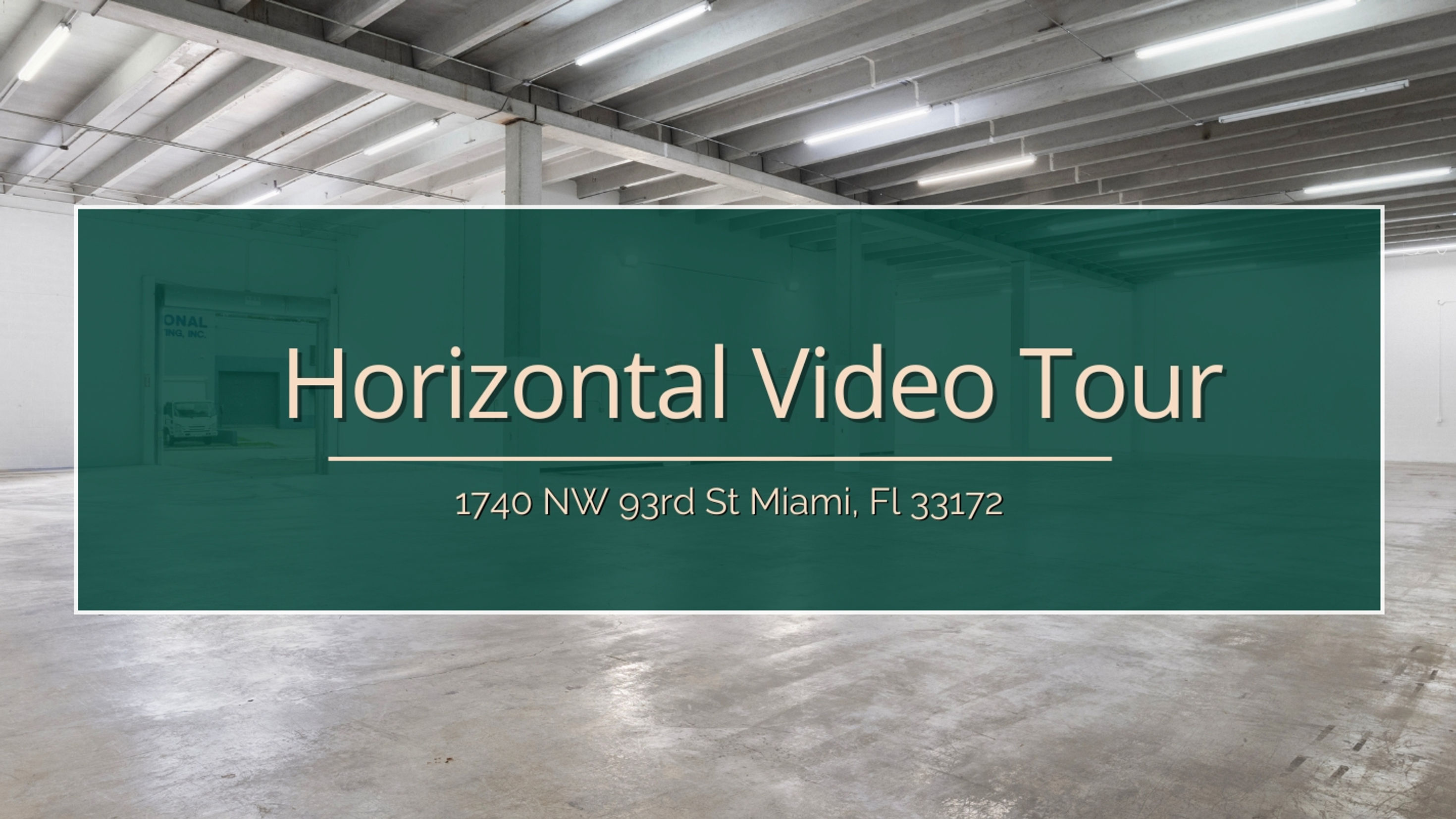 Horizontal Video Warwhouse Doral